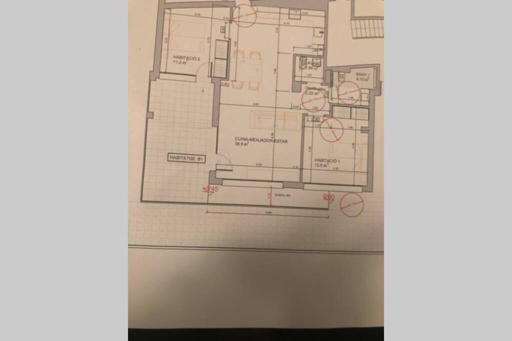 70 M2, Apartamento Cerca De La Playa, Apto Minusvalidos. Roses Buitenkant foto